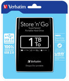 Verbatim External HD 1 TB Black