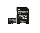 Transcend MicroSD Card SDHC 4GB+Adapter