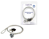 LogiLink Notebook Security Lock, 1.5m