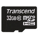 Transcend MicroSDHC Card 32GB + Adap