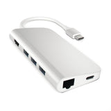 Satechi TYPE-C silver Multi-Port w/ 4K