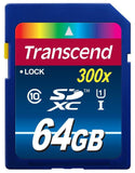 Transcend SDHC UHS-I 64GB Class 10 300X