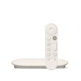 Google TV Streamer 4K – ontspannen entertainment door snelle streaming en afstandsbediening met spraakzoeken – films, series, live-uitzendingen en Netflix in 4K HDR – 32 GB opslagruimte – Porselein