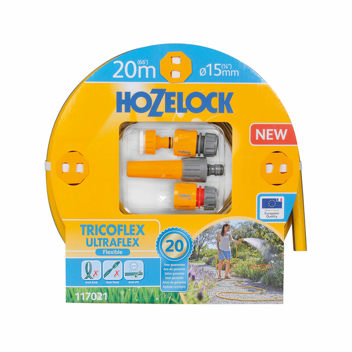 Tuinslang Hozelock  tricoflex ultraflex Ø 15 mm (20 m)