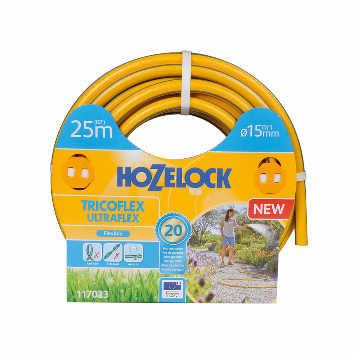 Tuinslang Hozelock Tricoflex Ultraflex PVC 5/8" Ø 15 mm 25 m