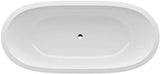 Laufen Whirlpool Alessi one 1780x820x460 ohne Unterwasserbel.mit Luftdüsen weiß - H2459710006051