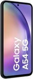 Samsung Galaxy A54 5G Smartphone 128GB 16.3cm (6.4 Zoll) Graphit Hybrid-Slot