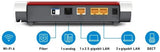 AVM FRITZ!Box 5530 Fiber Edition XGS-PON glasvezel modemrouter en MESH Master met Wi-Fi 6 tot 2400 Mbit/s (5 GHz) + 600 Mbit/s (2,4 GHz), 2,5 Gigabit LAN, 4x gigabit-LAN, 2x USB 3.0