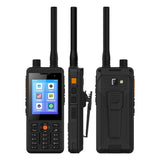 Uniwa P5 Analoge POC Walkie Talkie Rugged Phone, 1 GB + 8GB, IP65 waterdicht stofdicht schokbestendig, 5300mAh batterij, 2,8 inch Android 9,0 MTK6739 Quad Core tot 1,3 GHz, netwerk: 4G, PTT