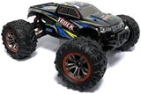 s-idee® 18173 9125 RC Auto 1:10 4WD Buggy waterdichte monstertruck met 2,4 GHz ca. 50 km snel, twee motoren, wendbaar, volledig proportioneel 4WD op afstand bestuurbare buggy racingauto