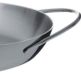 Alessi Domenica platte braadpan multiply 34,0 cm diameter, roestvrij staal, 25 cm