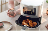 Philips Airfryer Essentialle Compact Digital HD9252/00, Oil -Free Fryer, 0,8 kg, Rapid Air Technology, 7 Pre -Settlements, White