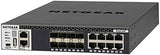 Netgear M4300-8X8F Managed L2/L3 10G Ethernet (100/1000/10000) Power over Ethernet (PoE) 1U Zwart