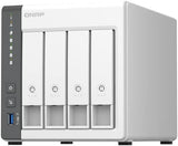 QNAP TS-433 NAS 4 Bay (ARM 4-Core Cortex-A55 2,0GHz, 2,5GbE) 56TB bundel met 4x14TB WD RED Plus HDD