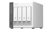 QNAP TS-433 NAS 4 Bay (ARM 4-Core Cortex-A55 2,0GHz, 2,5GbE) 56TB bundel met 4x14TB WD RED Plus HDD