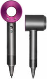 Dyson Föhn Supersonic Snelle Föhn 1600W Styling- Iron Fuschia 4 Mode Sneldrogend Geen Extreme Hitte Styling Connector, Smoothing, Diffuser, Flyaway Attachment Krachtige luchtstroom