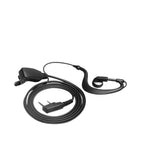 BWBVHRHZY Walkie Talkie Headset G Vorm Oordopje K-Plug PTT Microfoon Hoofdtelefoon Geschikt for Ham Radio Retevis Geschikt for Kenwood Geschikt for Baofeng UV5R BF888S(5PCS)