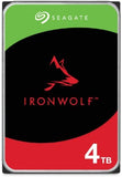 Seagate Compatibele IronWolf ST4000VN006 - harde schijf - 4 TB - SATA 6 Gb/s, zwart