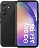 Samsung Galaxy A54 5G, 6,4 inch Dynamic AMOLED-display, 5.000 mAh accu, 128 GB/8 GB RAM mobiele telefoon in Awesome Graphite