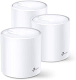 TP-Link Wi-Fi 6 AX3000 Multiroom Mesh wifi-systeem, totaal 650 vierkante meter en 100+ apparaten, 1 GHz quad-core CPU, OFDMA, Homecare (Deco X60 (3-pack))