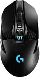 Logitech G903 LIGHTSPEED draadloze gamingmuis, HERO 25K-sensor, meer dan 140 uur met oplaadbare batterij en LIGHTSYNC RGB, compatibel met PowerPlay, pc/Mac - zwart