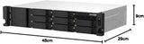 QNAP TS-873AeU-RP NAS Rack (2U) Ethernet LAN Zwart V1500B