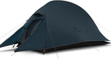 Naturehike Cloud Up 1 Campingtent 3-4 Seizoenen, Lichtgewicht Backpacking Tent voor 1 Persoon, Waterdicht, Insectenbestendige Familietent voor Buiten, Wandelen, Bergbeklimmen (20D Blauw Opgewaardeerd)