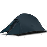 Naturehike Cloud Up 1 Campingtent 3-4 Seizoenen, Lichtgewicht Backpacking Tent voor 1 Persoon, Waterdicht, Insectenbestendige Familietent voor Buiten, Wandelen, Bergbeklimmen (20D Blauw Opgewaardeerd)