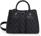 GUESS Noreen Girlfriend Satchel voor dames, top handvat, kolenlogo, eenheidsmaat, Kolen Logo, Eén maat