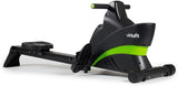 VirtuFit Ergometer Roeitrainer, Roeimachine, Roeiapparaat, Hartslagfunctie, Inklapbaar, Zwart