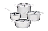 Alessi POTS&PANS 7-DELIGE SET, Zilver