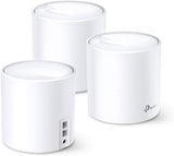 TP-Link Wi-Fi 6 AX3000 Multiroom Mesh wifi-systeem, totaal 650 vierkante meter en 100+ apparaten, 1 GHz quad-core CPU, OFDMA, Homecare (Deco X60 (3-pack))