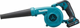 Makita UB100DZ, Draadloze Blower 12Vmax, Blauw (zonder batterij en oplader)