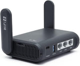 GL.iNet AXT1800 (Slate AX) Kleine Gigabit WLAN WiFi 6 Router voor thuis en reizen, snelheid tot 1.800 Mbit/s, dual-band 6, 3 Gigabit LAN-poorten, VPN / WPA3 / IPV6, MU-MIMO, OFDMA