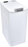 Hoover H-WASH 300 LITE H3TM272DACE/1-11 wasmachine met hoge lading, 7 kg, 1200 tpm, 17 programma's, NFC-connectiviteit, 41 x 60 x 86 cm, klasse F, wit