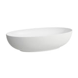 Laufen Il Bagno Alessi waskom, zonder overloop, 70x38cm, incl. afvoerventiel, H8189777571121, Kleur: Wit mat