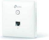 TP-Link EAP115-Wall Omada N300 Wireless Wall-Plate Access Point, 802.3af, Easily Wall Mount, Free EAP Controller Software