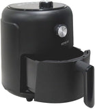 Posten Anker Heteluchtfriteuse, 2,6 liter, frituren zonder vet of olie, airfryer voor grillen, bakken en braden, 1000 watt met 3D-convectielysteem, vaatwasmachinebestendig, friteuse,