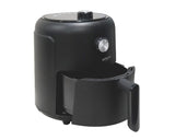 Posten Anker Heteluchtfriteuse, 2,6 liter, frituren zonder vet of olie, airfryer voor grillen, bakken en braden, 1000 watt met 3D-convectielysteem, vaatwasmachinebestendig, friteuse,
