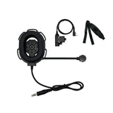 BWBVHRHZY Militaire tactische walkie talkie helm headset hoofdtelefoon geschikt for Kenwood geschikt for Baofeng UV5R BF888S tweerichtingsradio accessoires