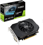 ASUS Phoenix Nvidia GeForce GTX 1650 4GB OC Edition Gaming Grafische kaart (GDDR6-geheugen, PCIe 3.0, 1x HDMI 2.0b, 1x DVI, 1x DisplayPort 1.4, PH-GTX1650-O4GD6)