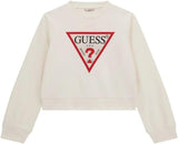 Guess LS Active Top Sweatshirts Lange Mouw Wit Cream Wit 16