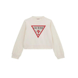 Guess LS Active Top Sweatshirts Lange Mouw Wit Cream Wit 16