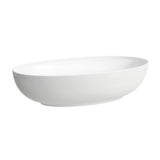 Laufen Il Bagno Alessi waskom, zonder overloop, 70x38cm, incl. afvoerventiel, H8189774001121, Kleur: Wit met LCC