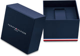 Tommy Hilfiger 1791349 kwartshorloge voor heren, met meerdere wijzerplaten, met siliconen armband, Band