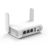 GL.iNet GL-SFT1200 (Opal) Secure Travel WiFi-router – AC1200 dual-band gigabit Ethernet draadloze internetrouter | IPv6 | USB 2.0 | MU-MIMO | DDR3 |128MB werkgeheugen | Repeaterbrug | Toegangspuntmodus (GL-SFT1200)