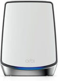 Netgear Orbi Tri-Band Mesh Wifi 6 Satelliet (RBS850) - 1 satelliet extender | Voeg extra dekking tot 175M2 toe en meer dan 100 apparaten | Compatibel met de RBR850, RBK852, RBK853 | AX6000 (tot 6Gbps)