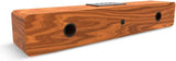 Draagbare HiFi Draadloze Bluetooth-compatibele desktop Houten luidsprekers Muziek SoundBar Ondersteuning TF-kaart AUX Handsfree voor tv