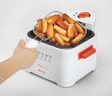 Ariete Easy Fry friteuse, capaciteit van 2 tot 2,5 l oranje olie