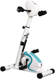 Sywlwxkq Elektrische pedaaloefenaar, hometrainer stationair, verstelbare hoogte arm been indoor fitness trainingsmachine, fysiotherapie hemiplegia revalidatie training fiets machine